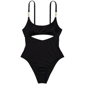 Victoria’s Secret “BLACK” One Piece Bathing suit, New in Package